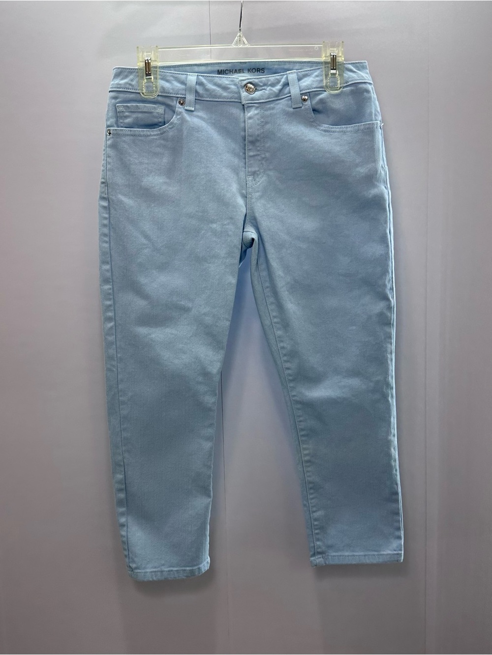 Michael Kors Light Blue Women's Capri Pants